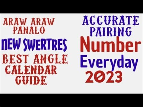 SWERTRES PAMITSA PAIR NUMBER .